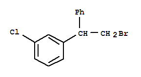 1-(2-Bromo-1-phenyl-ethyl)-3-chloro-benzene Structure,885279-71-0Structure