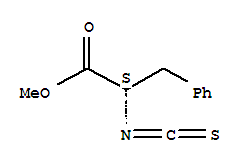 2-異硫代氰?；?3-苯基丙酸-(S)-甲酯結(jié)構(gòu)式_88576-93-6結(jié)構(gòu)式