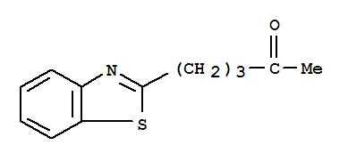 2-Pentanone,5-(2-benzothiazolyl)-(7ci) Structure,88611-57-8Structure