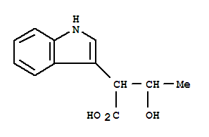 (7ci)--alpha--(1-羥基乙基)-吲哚-3-乙酸結(jié)構(gòu)式_88612-59-3結(jié)構(gòu)式