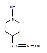 4-Piperidinecarboxaldehyde,1-methyl-,oxime(9ci) Structure,88654-14-2Structure