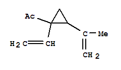 Ethanone, 1-[1-ethenyl-2-(1-methylethenyl)cyclopropyl]-(9ci) Structure,88711-70-0Structure