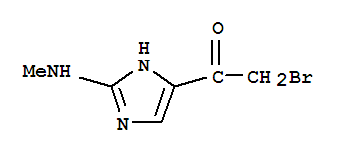 Ethanone, 2-bromo-1-[2-(methylamino)-1h-imidazol-4-yl]-(9ci) Structure,88723-40-4Structure