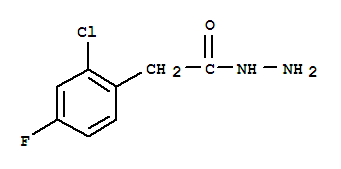 2-(2-Chloro-4-fluorophenyl)acetohydrazide Structure,887267-55-2Structure