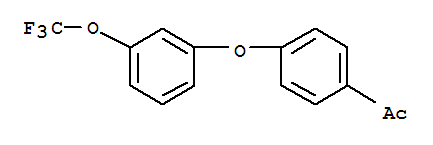 1-[4-(3-Trifluoromethoxy-phenoxy)-phenyl]-ethanone Structure,887575-19-1Structure