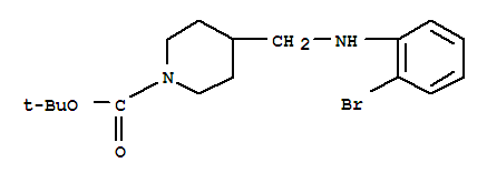 1-Boc-4-[(2-bromo-phenylamino)-methyl]-piperidine Structure,887581-51-3Structure