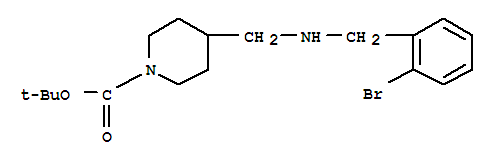 1-Boc-4-[(2-bromo-benzylamino)-methyl]-piperidine Structure,887581-75-1Structure