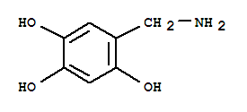 2,4,5-三羥基芐胺結(jié)構(gòu)式_887582-56-1結(jié)構(gòu)式