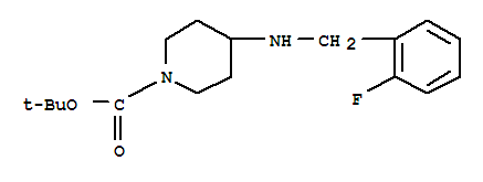 1-Boc-4-(2-fluoro-benzylamino)-piperidine Structure,887583-63-3Structure