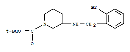 1-Boc-3-(2-bromo-benzylamino)-piperidine Structure,887584-29-4Structure