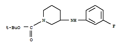 1-Boc-3-(3-fluoro-phenylamino)-piperidine Structure,887584-77-2Structure