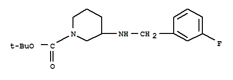 1-Boc-3-(3-fluoro-benzylamino)-piperidine Structure,887584-89-6Structure