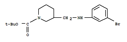 1-Boc-3-[(3-bromo-phenylamino)-methyl]-piperidine Structure,887587-00-0Structure