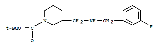 1-Boc-3-[(3-fluoro-benzylamino)-methyl]-piperidine Structure,887587-52-2Structure