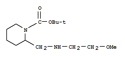 1-Boc-2-[(2-methoxy-ethylamino)-methyl]-piperidine Structure,887588-49-0Structure