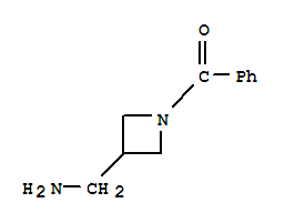 3-Azetidinemethanamine, 1-benzoyl-(9ci) Structure,887588-66-1Structure