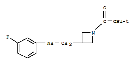 1-Boc-3-[(3-fluorophenyl-amino)-methyl]-azetidine Structure,887590-00-3Structure