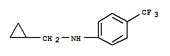 Cyclopropylmethyl-(4-trifluoromethyl-phenyl)-amine Structure,887590-10-5Structure