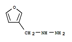 1-((Furan-3-yl)methyl)hydrazine Structure,887592-21-4Structure