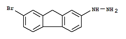 (7-Bromofluoren-2-yl)-hydrazine Structure,887593-02-4Structure