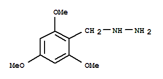 1-(2,4,6-Trimethoxybenzyl)hydrazine Structure,887595-30-4Structure