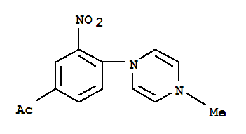 1-[4-(4-Methyl-4h-pyrazin-1-yl)-3-nitro-phenyl]-ethanone Structure,887595-37-1Structure