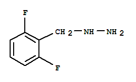 2,6-二氟芐肼結(jié)構(gòu)式_887595-42-8結(jié)構(gòu)式