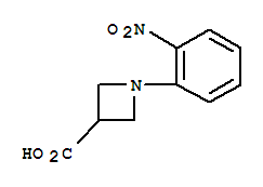 1-(2-Nitro-phenyl)-azetidine-3-carboxylic acid Structure,887595-94-0Structure