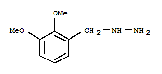 2,3-Dimethoxy-benzyl-hydrazine Structure,887596-42-1Structure