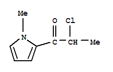 1-Propanone, 2-chloro-1-(1-methyl-1h-pyrrol-2-yl)-(9ci) Structure,88773-63-1Structure