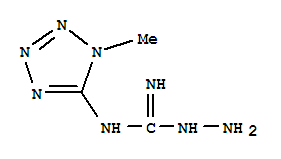 Guanidine, 1-amino-3-(1-methyl-1h-tetrazol-5-yl)-(7ci) Structure,88872-40-6Structure