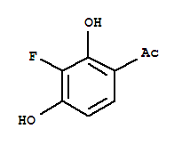 Ethanone, 1-(3-fluoro-2,4-dihydroxyphenyl)- Structure,888968-46-5Structure