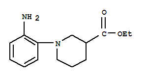 1-(2-Amino-phenyl)-piperidine-3-carboxylic acid ethyl ester Structure,889947-76-6Structure