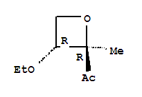 Ethanone, 1-(3-ethoxy-2-methyl-2-oxetanyl)-, trans-(9ci) Structure,88995-82-8Structure
