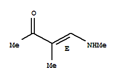 3-Buten-2-one, 3-methyl-4-(methylamino)-, (e)-(9ci) Structure,89029-67-4Structure