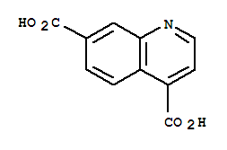 4,7-喹啉二羧酸(9ci)結(jié)構(gòu)式_89118-76-3結(jié)構(gòu)式