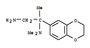 1,2-Propanediamine, 2-(2,3-dihydro-1,4-benzodioxin-6-yl)-n2,n2-dimethyl- Structure,891354-70-4Structure