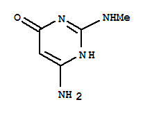 4(1H)-pyrimidinone, 6-amino-2-(methylamino)-(9ci) Structure,89181-81-7Structure