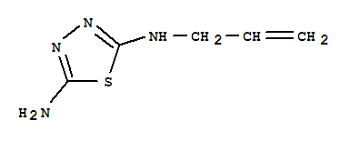 1,3,4-Thiadiazole, 2-(allylamino)-5-amino-(7ci) Structure,89182-04-7Structure