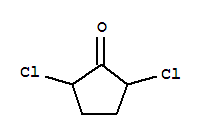 Cyclopentanone, 2,5-dichloro- Structure,89182-34-3Structure