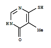 4-Pyrimidinol, 6-mercapto-5-methyl-(7ci) Structure,89322-74-7Structure