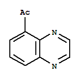 1-(5-喹噁啉)-乙酮結(jié)構(gòu)式_89334-34-9結(jié)構(gòu)式