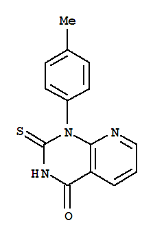 1-(4-Methylphenyl)pyrido[3,2-e]-2-thiouracil Structure,89374-57-2Structure