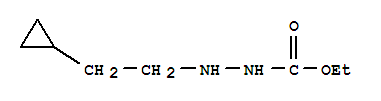 Hydrazinecarboxylic acid, 2-(2-cyclopropylethyl)-, ethyl ester Structure,894101-40-7Structure