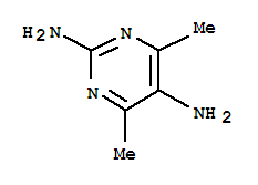 2,5-Pyrimidinediamine, 4,6-dimethyl-(9ci) Structure,89488-77-7Structure