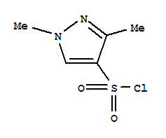 1,3-Dimethyl-1H-pyrazole-4-sulfonyl chloride Structure,89501-93-9Structure