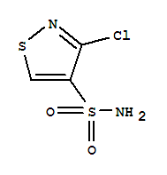 4-Isothiazolesulfonamide,3-chloro-(9ci) Structure,89502-16-9Structure