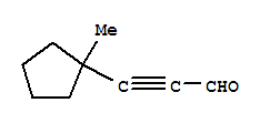 2-Propynal, 3-(1-methylcyclopentyl)-(9ci) Structure,89521-50-6Structure