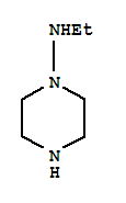 1-Piperazinamine,n-ethyl-(9ci) Structure,89599-92-8Structure