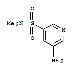 3-Pyridinesulfonamide,5-amino-n,n-dimethyl-(9ci) Structure,896161-00-5Structure